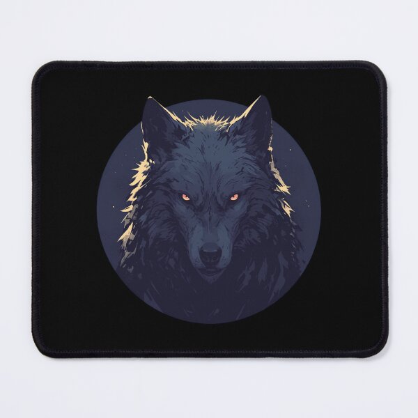 Item preview, Wolf, Big black wolf, Black wolf designed and sold by PatternFly.