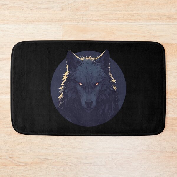 Item preview, Wolf, Big black wolf, Black wolf designed and sold by PatternFly.