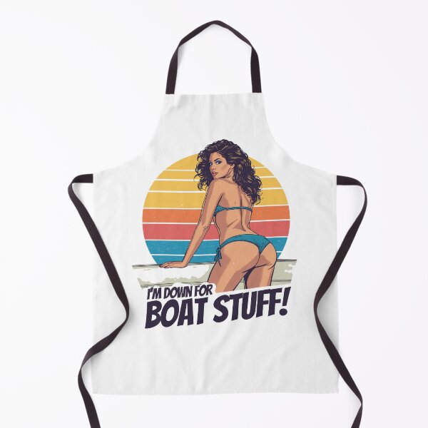 Item preview, I'm down for boat stuff! designed and sold by NicMacTees.
