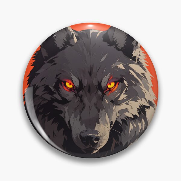 Item preview, Wolf, Big black wolf, Black wolf designed and sold by PatternFly.