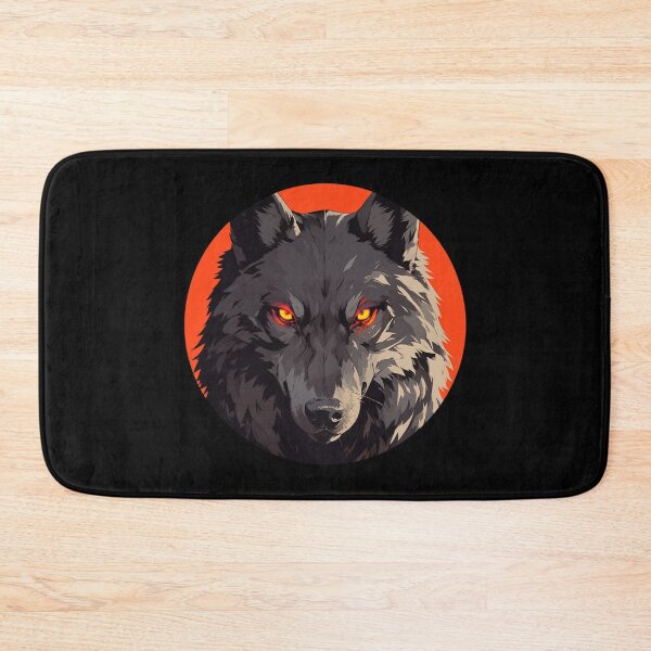 Item preview, Wolf, Big black wolf, Black wolf designed and sold by PatternFly.