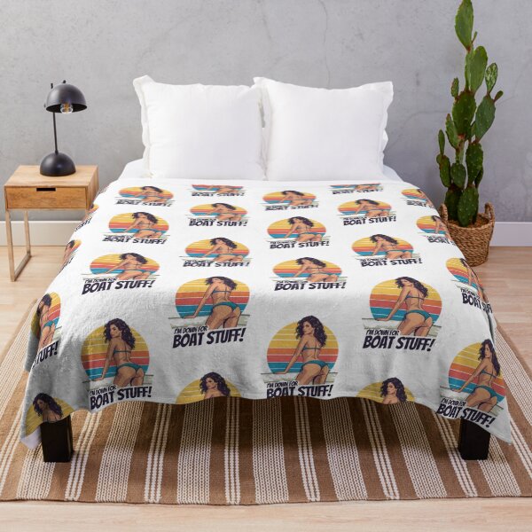 Item preview, I'm down for boat stuff! designed and sold by NicMacTees.
