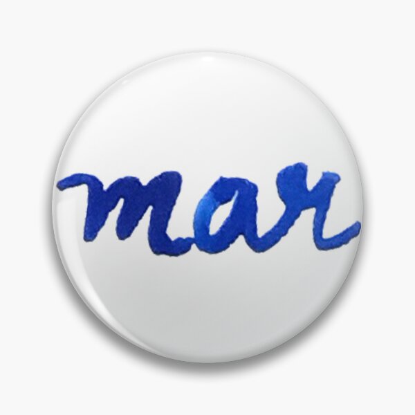 Item preview, Sticker with the word "Sea" in watercolor designed and sold by ElizabethCoelho.