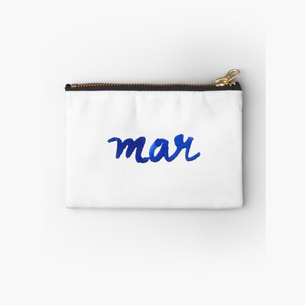 Item preview, Sticker with the word "Sea" in watercolor designed and sold by ElizabethCoelho.