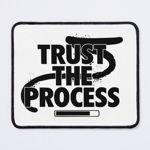 Item preview, Trust The Process Brush Stroke designed and sold by Brand Uno Studio.