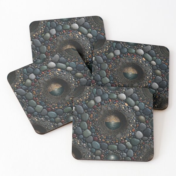 Item preview, Pebble Circles  designed and sold by Curious Echo.