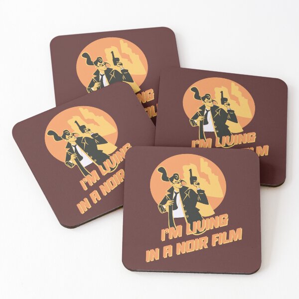Item preview, I’m Living in a Noir Film Orange Shadow Edition designed and sold by beboplab.
