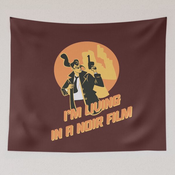 Item preview, I’m Living in a Noir Film Orange Shadow Edition designed and sold by beboplab.
