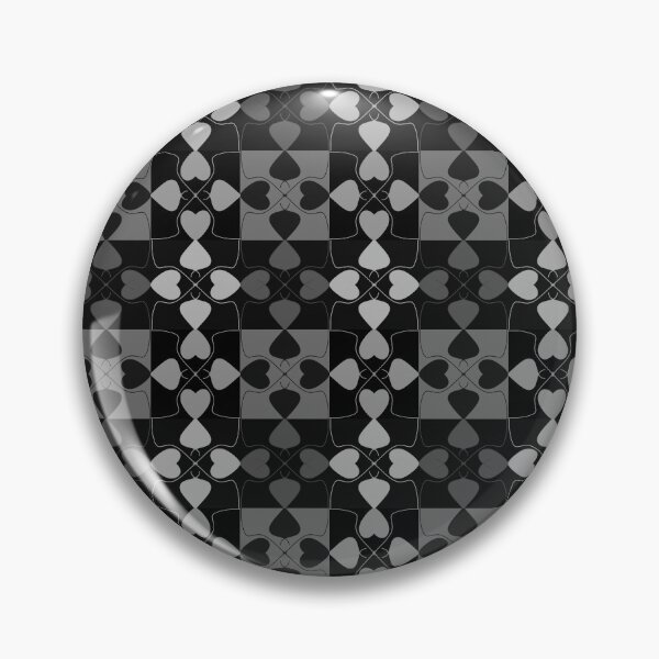 Item preview, Black and White Geometric Optical Illusion Pattern designed and sold by SahmatArt.