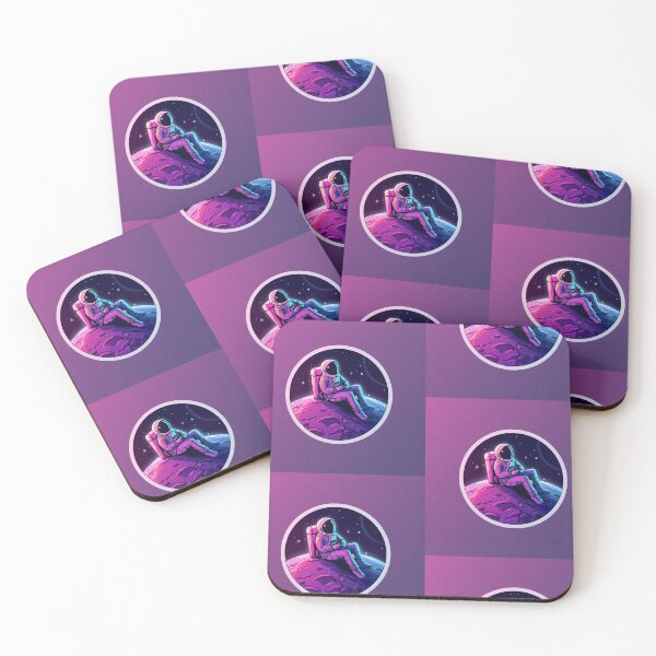 Item preview, Space Lovers Retro Astro  designed and sold by LamasGreg.