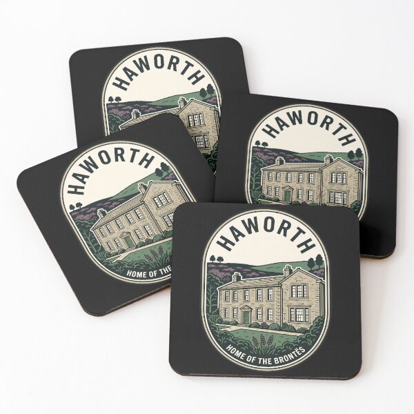Item preview, Haworth Brontë Parsonage Vintage Travel Emblem designed and sold by k3rstman1.
