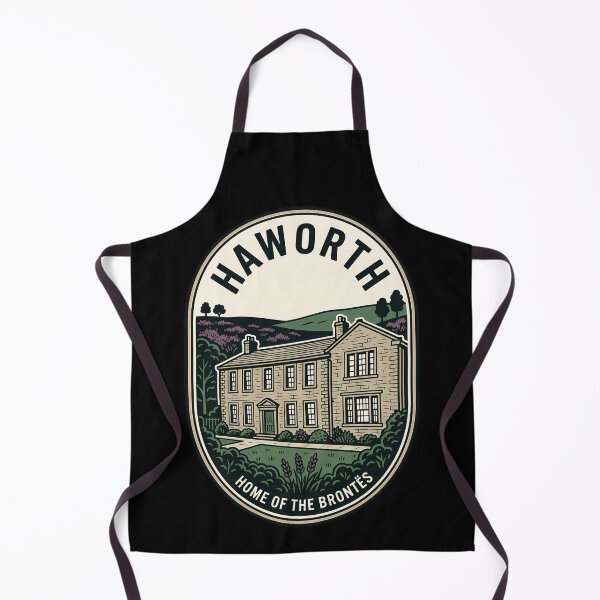 Item preview, Haworth Brontë Parsonage Vintage Travel Emblem designed and sold by k3rstman1.