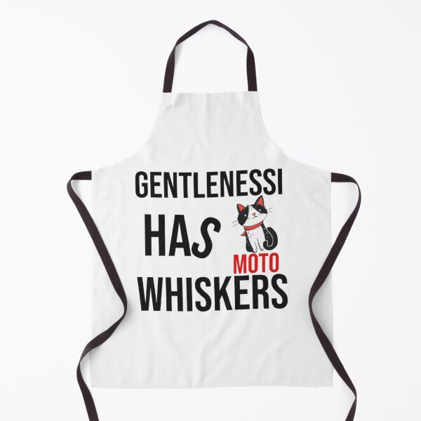 Item preview, Gentleness Has Moto Whiskers Funny Cat Biker Design | Cute Motorcycle Cat Gift designed and sold by PrintforDesign.