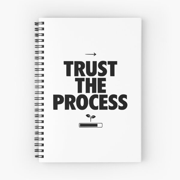 Item preview, Trust The Process  | Motivational Process designed and sold by Brand Uno Studio.
