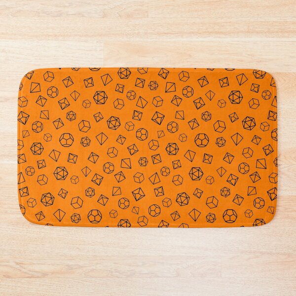 Item preview, Dice Pattern Orange designed and sold by MysticMetalwork.