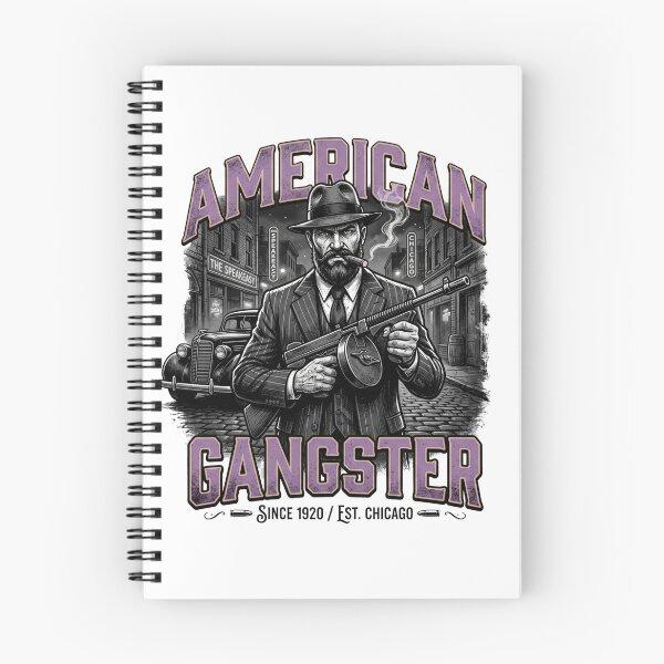 Item preview, American Gangster 1920s Chicago Vintage Mafia Art designed and sold by rich-moda.