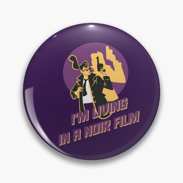 Item preview, I’m Living in a Noir Film Vintage Detective Illustration designed and sold by beboplab.