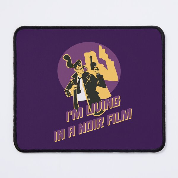 Item preview, I’m Living in a Noir Film Vintage Detective Illustration designed and sold by beboplab.