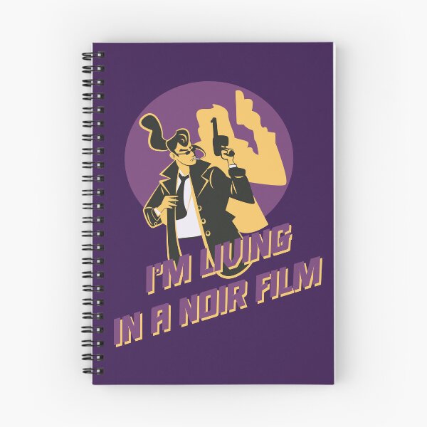 Item preview, I’m Living in a Noir Film Vintage Detective Illustration designed and sold by beboplab.