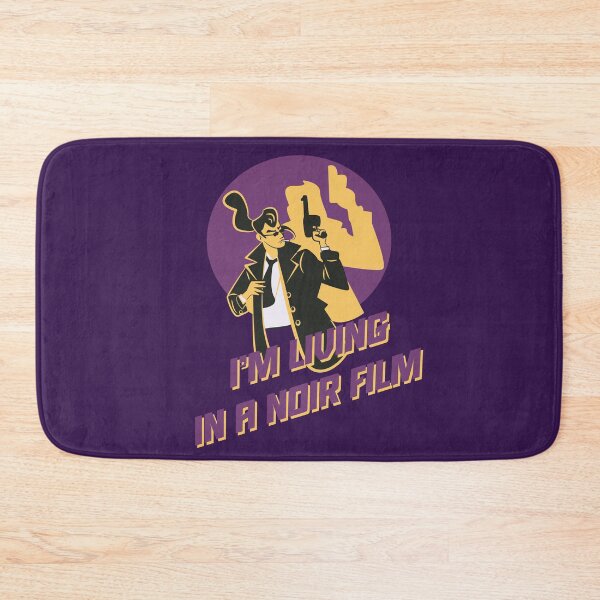 Item preview, I’m Living in a Noir Film Vintage Detective Illustration designed and sold by beboplab.
