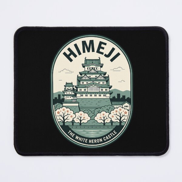 Item preview, Himeji Castle Japan Vintage Travel Emblem designed and sold by k3rstman1.