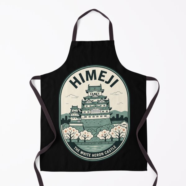 Item preview, Himeji Castle Japan Vintage Travel Emblem designed and sold by k3rstman1.