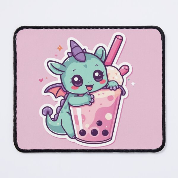 Item preview, Cute Bubble Tea Dragon Kawaii Sticker | Adorable Baby Dragon Boba Gift designed and sold by Stylestickers55.