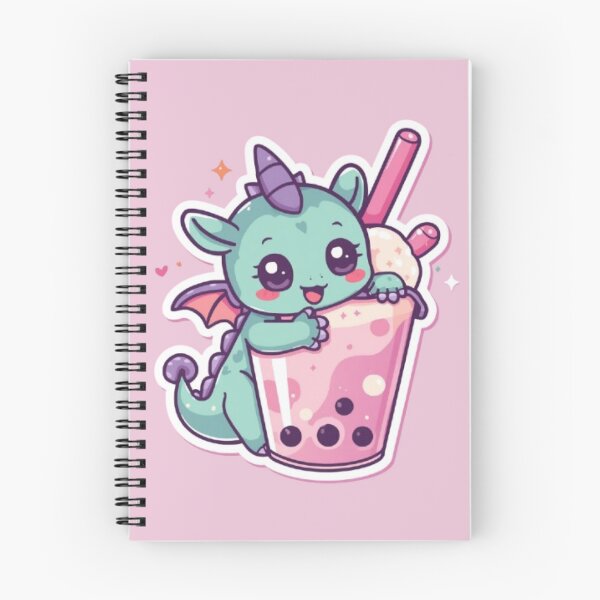 Item preview, Cute Bubble Tea Dragon Kawaii Sticker | Adorable Baby Dragon Boba Gift designed and sold by Stylestickers55.