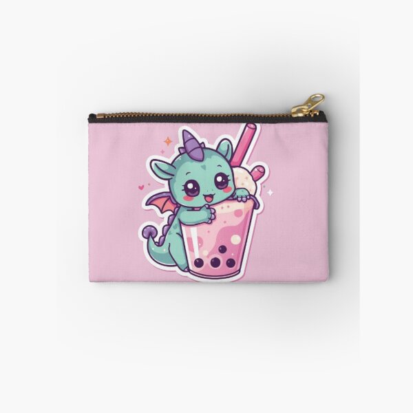 Item preview, Cute Bubble Tea Dragon Kawaii Sticker | Adorable Baby Dragon Boba Gift designed and sold by Stylestickers55.