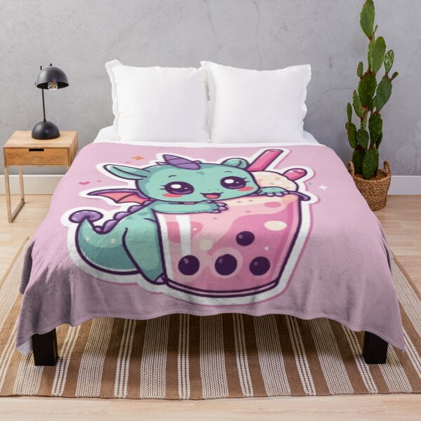 Item preview, Cute Bubble Tea Dragon Kawaii Sticker | Adorable Baby Dragon Boba Gift designed and sold by Stylestickers55.