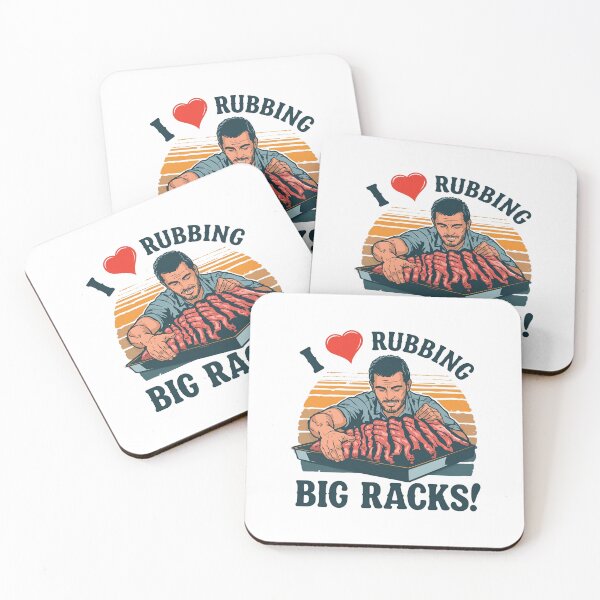 Item preview, I LOVE RUBBINGN BIG RACKS! designed and sold by NicMacTees.