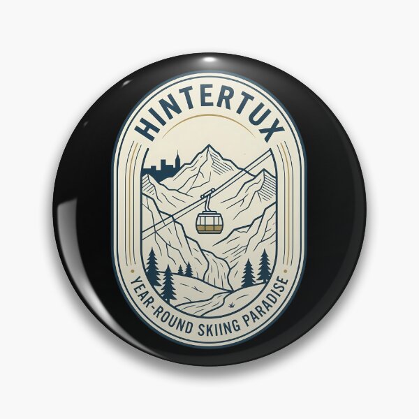 Item preview, Hintertux Austria Vintage Travel Emblem Skiing Paradise designed and sold by k3rstman1.