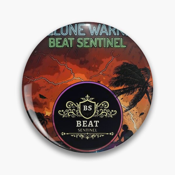 Item preview, Cyclone Warning Class III | EDM Rave Storm | Beat Sentinel designed and sold by PING 999 STUDIO.