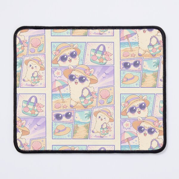 Item preview, Kawaii Beach Alpaca Vacation designed and sold by Gift Phrase Studio.