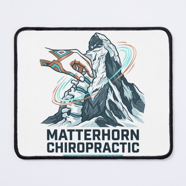 Item preview, Matterhorn Chiropractic We've Got Your Back Mountain Est'd 1959 Anaheim CA designed and sold by thenewall.