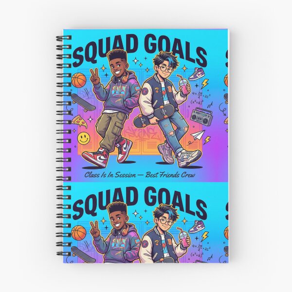 Item preview, Squad Goals Class Is In Session Illustration designed and sold by inkstablestudio.