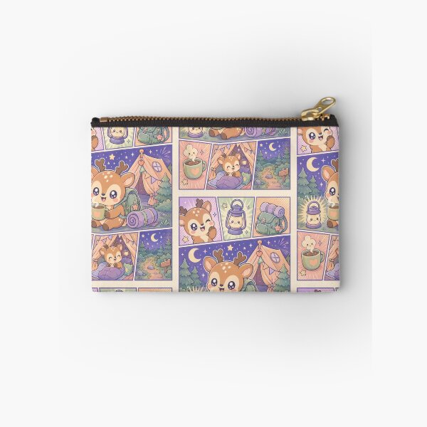Item preview, Kawaii Cozy Camping Deer designed and sold by Gift Phrase Studio.