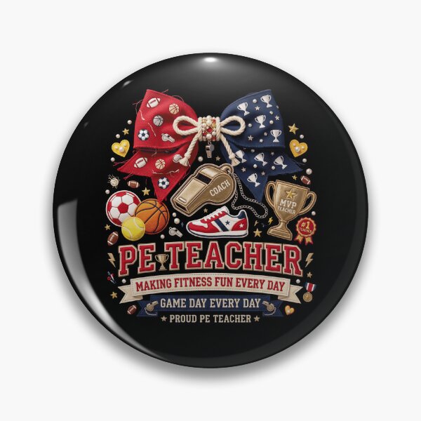 Item preview, PE Teacher Making Fitness Fun Every Day designed and sold by Roy & Tiffany.