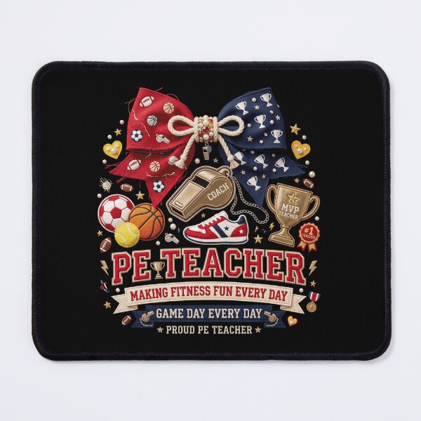 Item preview, PE Teacher Making Fitness Fun Every Day designed and sold by Roy & Tiffany.