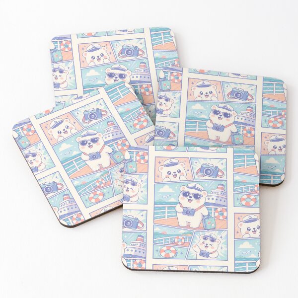 Item preview, Kawaii Polar Bear Cruise Tourist designed and sold by Magmashup.