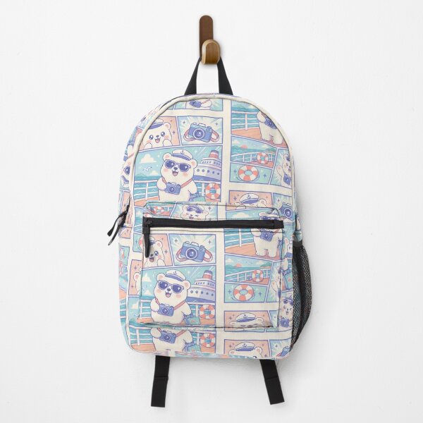 Item preview, Kawaii Polar Bear Cruise Tourist designed and sold by Gift Phrase Studio.