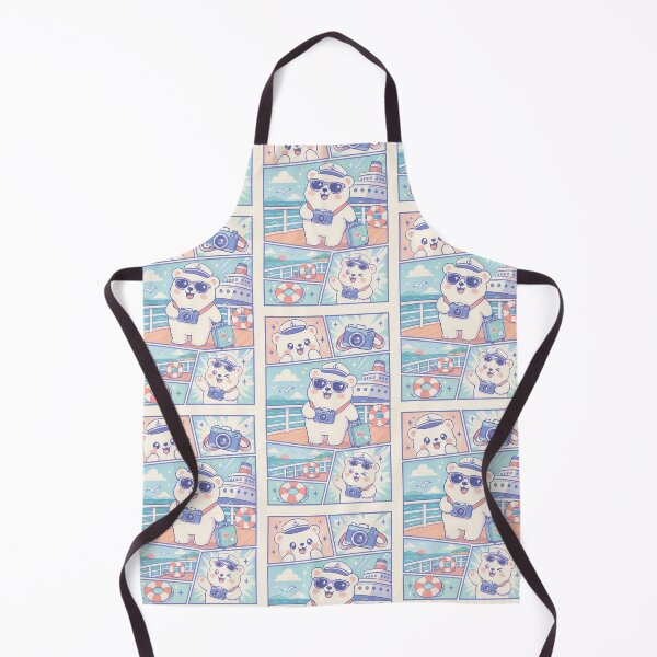 Item preview, Kawaii Polar Bear Cruise Tourist designed and sold by Gift Phrase Studio.