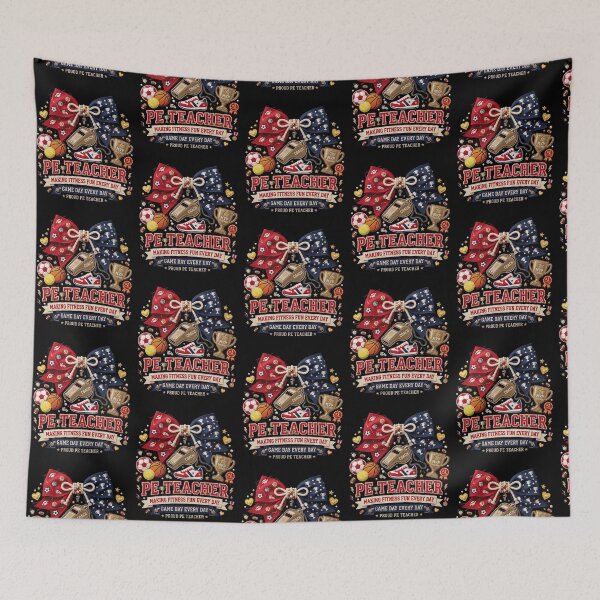 Item preview, PE Teacher Making Fitness Fun Every Day designed and sold by Roy & Tiffany.