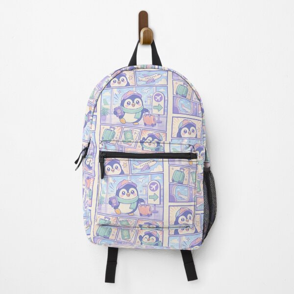 Item preview, Kawaii Airport Traveler Penguin designed and sold by Gift Phrase Studio.
