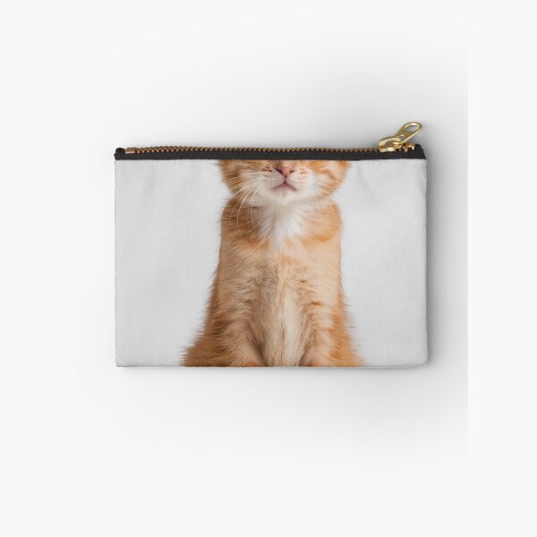 Item preview, Cute Ginger Kitten Fluffy Orange Tabby Cat designed and sold by LabPixelPulse.