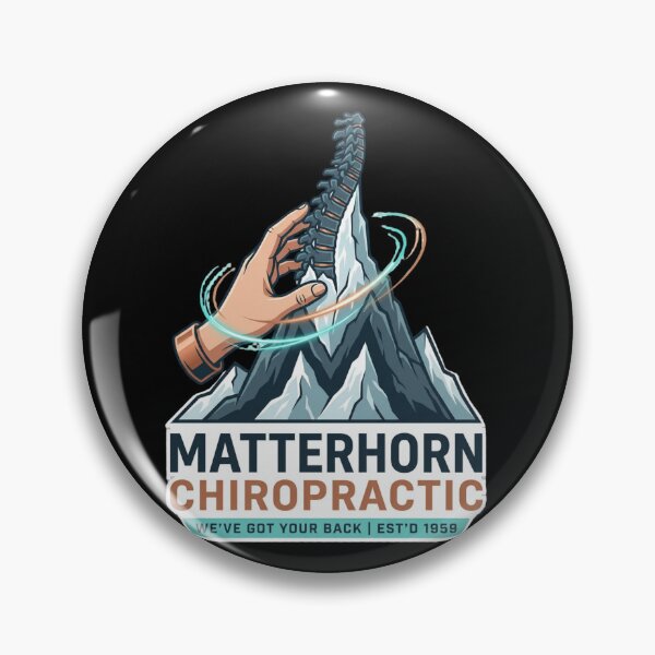 Item preview, Matterhorn Chiropractic We've Got Your Back Mountain Est'd 1959 Anaheim CA designed and sold by thenewall.