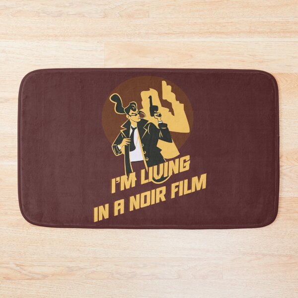 Item preview, I’m Living in a Noir Film Vintage Detective Illustration designed and sold by beboplab.