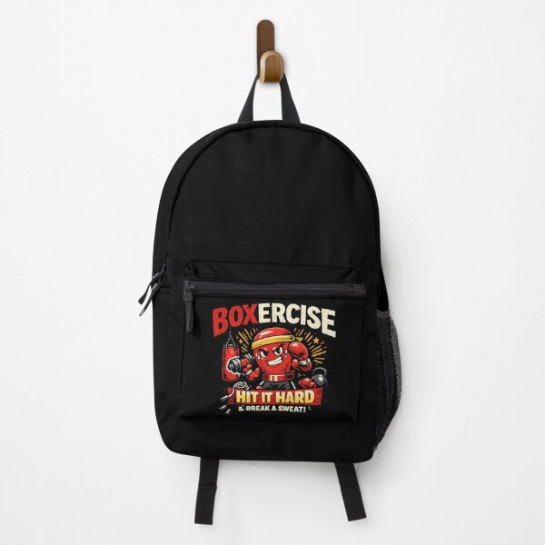Item preview, Boxercise Hit It Hard and Break a Sweat - Funny Fitness Workout designed and sold by SidTastic .