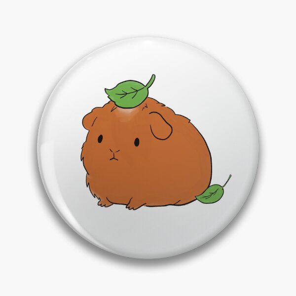 Item preview, guinea pig with leaves designed and sold by tolrawqj23.
