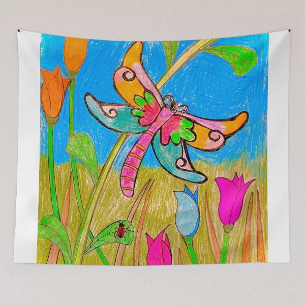 Item preview, Flight of the Dragonfly designed and sold by Haxson37art.